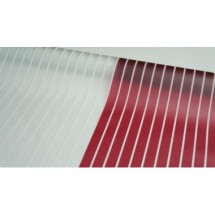 Пленка матовая корейская "полосы" 58см*10м (цвет бордовый), цена за рулон